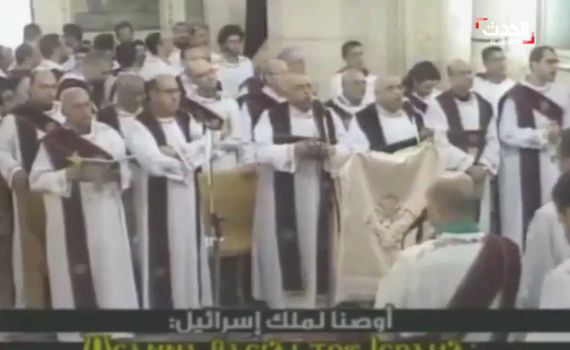 תיעוד: רגע הפיצוץ בכנסייה בטנטא במצרים