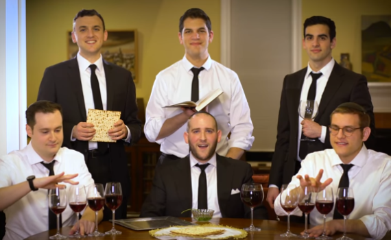 צפו: ה'מכביסט' מבצעת על 4 כוסות את 'מה נשתנה'