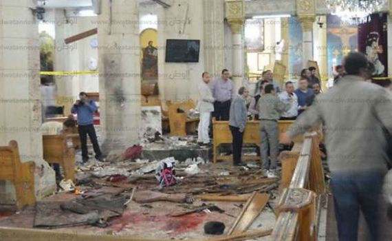 דיווח: עשרות הרוגים ופצועים בכנסיה במצרים