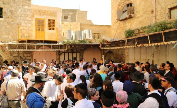 הצלחה אדירה לאירועי חול המועד בחברון