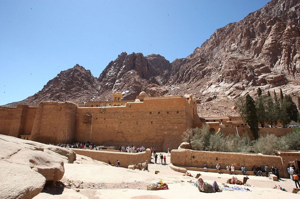 דאע"ש רצחו שוטר מחוץ למנזר בסיני