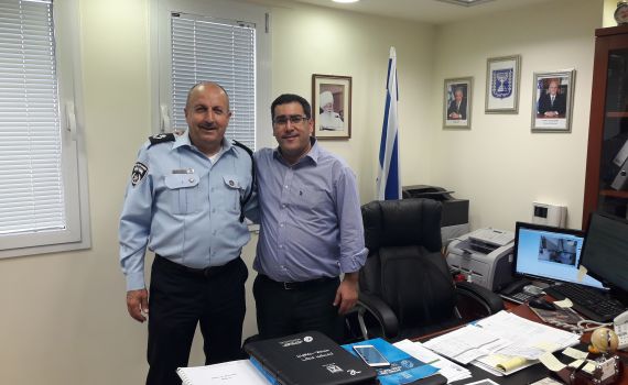 עתודת השירות המשטרתי במגזר המיעוטים תקום מקרב מתנדבי השירות הלאומי-אזרחי