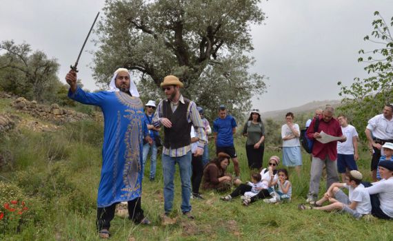 למעלה מארבעים אלף מבקרים בפסטיבל נופי התנ"ך בבנימין