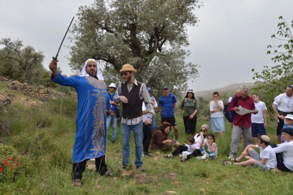 למעלה מארבעים אלף מבקרים בפסטיבל נופי התנ"ך בבנימין