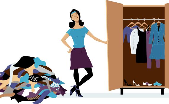 מתקשה להיפרד מבגדים ישנים? כך תצליחי להתגבר