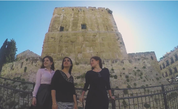 חוגגות את האיחוד: להקת 'אחותי' בקליפ סובב ירושלים