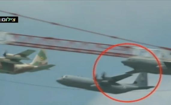 שנייה מאסון • תיעוד דרמטי: צפו במטוסים משתפשפים
