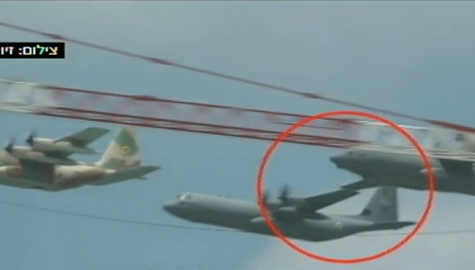 שנייה מאסון • תיעוד דרמטי: צפו במטוסים משתפשפים