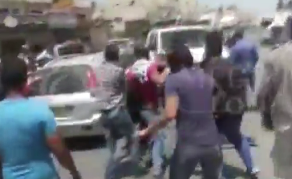 צפו: כך נראה נסיון הלינץ' בתושב איתמר