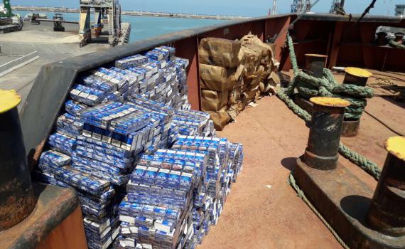 עוד תפיסת ענק של סיגריות מוברחות בשווי 12 מיליון ש"ח