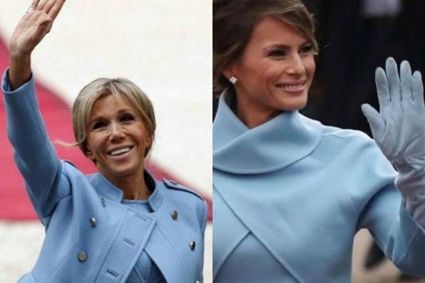 אופס: כשהאישה החדשה של צרפת מעתיקה ממלניה