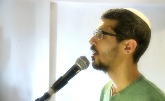 צפו: עמי נגר שר את המכתב שכתב החלל ג'וחא לאשתו