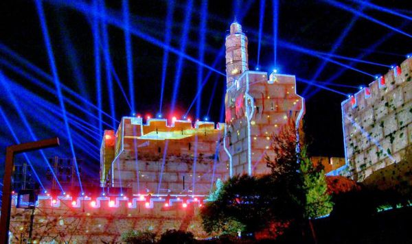 צפו: הצצה למיצג המרהיב על חומות ירושלים