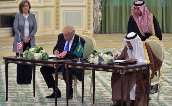 "איש הדת מארה"ב" ביקור טראמפ בעיתונות הערבית