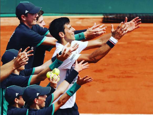 נדאל ודג'וקוביץ' טיילו, מארי ינסה לא למעוד