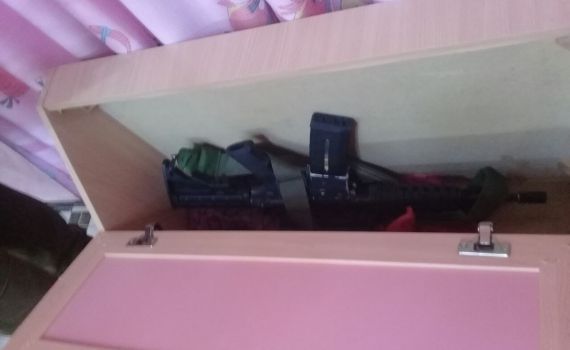 המחבלים החביאו את הנשק במיטת הילדות