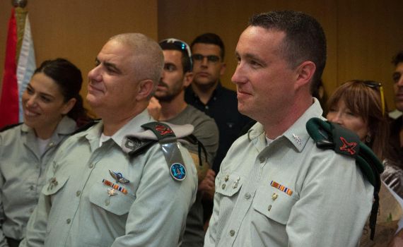רונן מנליס נכנס לתפקידו כדובר צה"ל