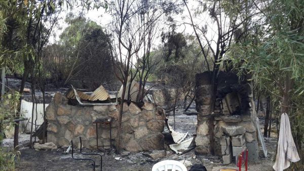 פורעים הציתו את בית המדרש של ישיבת חומש