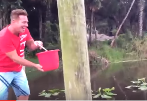 נהר מתפוצץ: זה הסרטון המוזר שמכעיס את הרשת