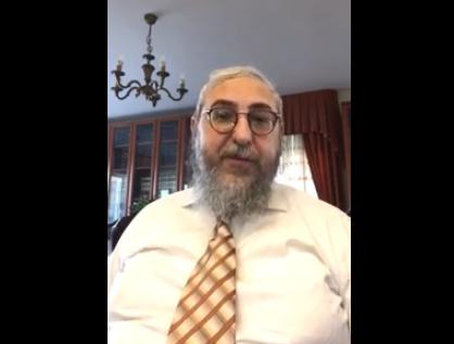 צפו: הקריאה המרגשת של הרב אמסלם לנתניהו ובנט