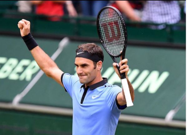 מוכן לווימבלדון: פדרר זכה בטורניר האלה