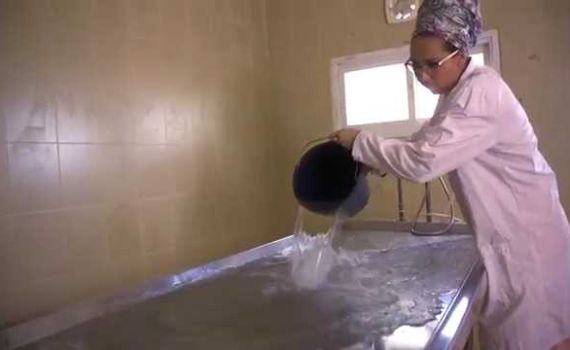 חסד של אמת • כך נראה מבפנים חדר טהרה. צפו