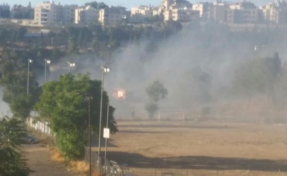 בעקבות שריפת ענק: בתים פונו בירושלים