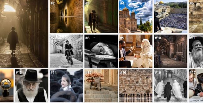2.5 מיליון בחרו את התמונות הטובות ביותר של ירושלים