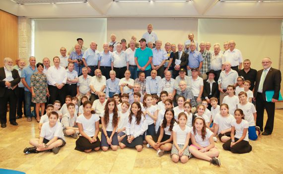 50 לוחמים משחררי ירושלים בחידון ירושלים של החמ"ד