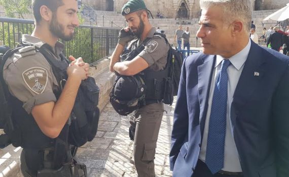 יאיר לפיד: "קורא לנתניהו לחזור בו מהרעיון המשונה"