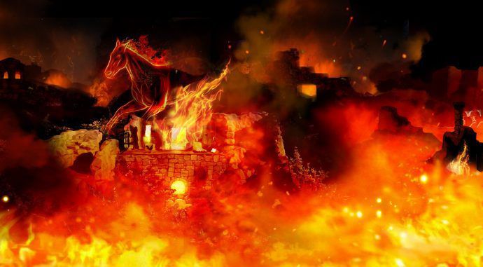 צפו: הצצה מרהיבה למיצג האור קולי החדש בעיר דוד