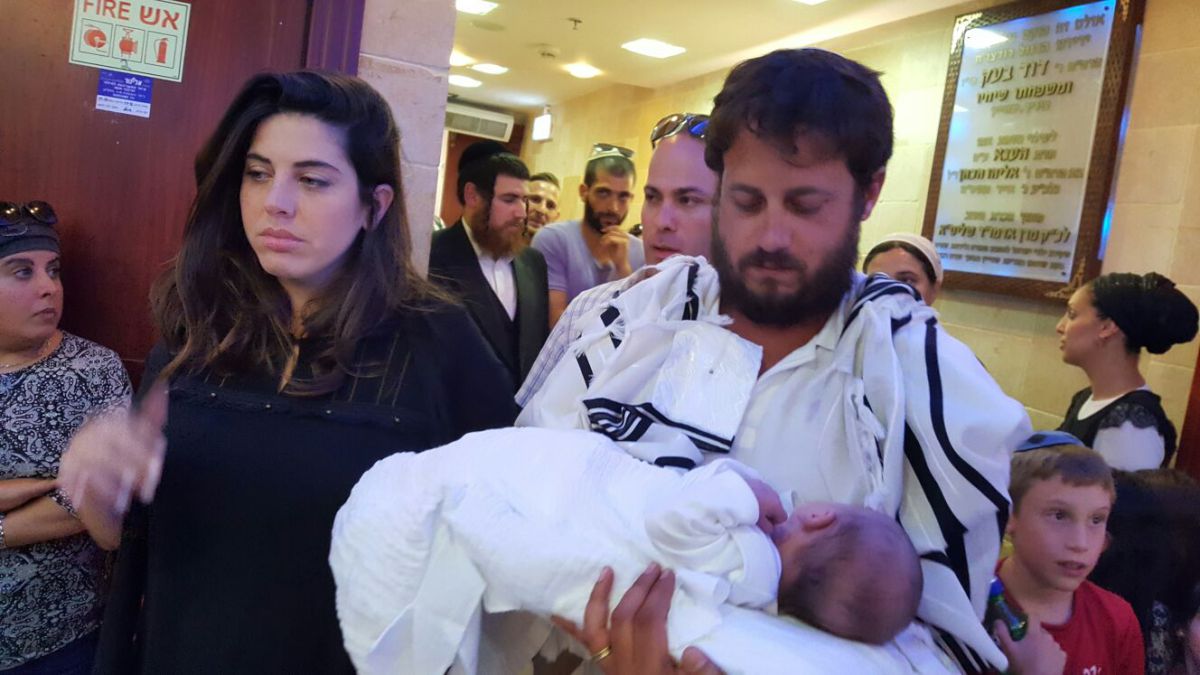 אלפים השתתפו בברית של משפחת סלומון