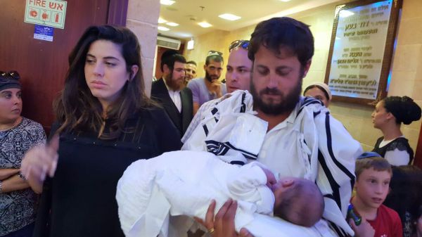 אלפים השתתפו בברית של משפחת סלומון