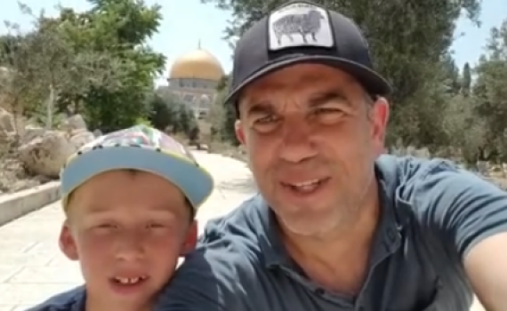 צפו: אחרי התחפושת, מגל אומר שמע ישראל בהר הבית