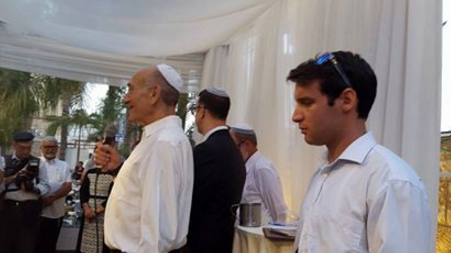 מרגש: הנדר של אולמרט שקויים במלואו