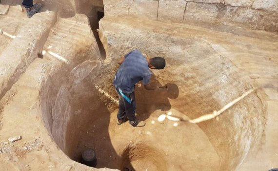 במקרה: נחשפה גת מרשימה לייצור יין בת כ-1600 שנה