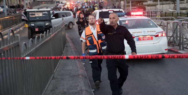 ניסיון פיגוע דקירה בירושלים, המחבל נתפס