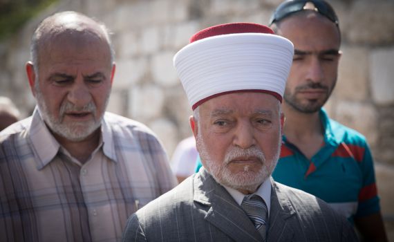 ברוך מרזל מחזק את המופתי על עמידתו האמיצה