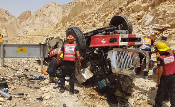 ההרוגים בתאונת המשאית: שני חיילים