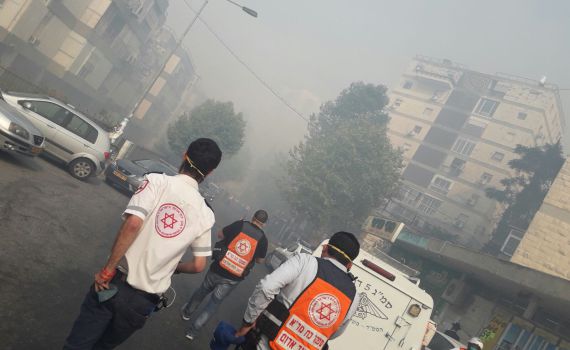 שריפה ביער ירושלים: תושבים פונו מבתיהם