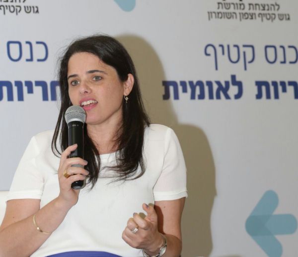 שקד חושפת למי הצביעה בבחירות שאחרי ההתנתקות