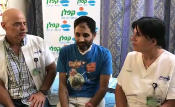 תיעוד מרגש • חודש אחרי: ניב נחמיה שוחרר מביה"ח