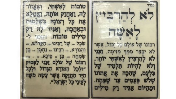 'לא להרביץ לאשה': התפילה שברלנד מחלק לבעלים