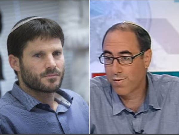 סמוטריץ' לליבסקינד: "יש רגעים בהם צריך לבחור צד"