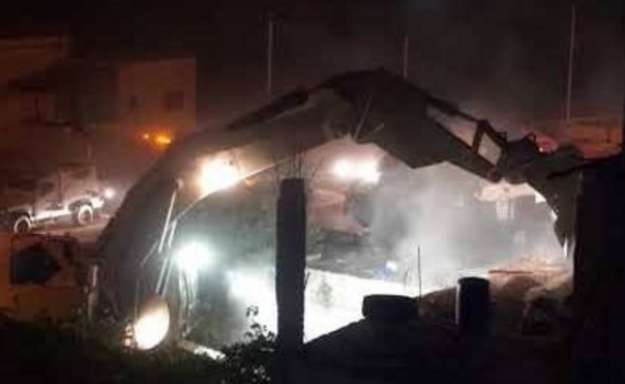 צפו: הריסת בית המחבל מהטבח בחלמיש