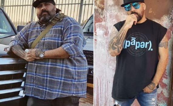 'הייתי בסכנת חיים':כך 'הצל' נראה אחרי שהשיל 40 ק"ג