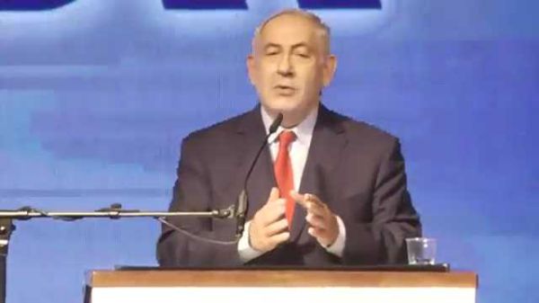 נאום נתניהו: "השמאל והתקשורת במסע ציד נגדי"
