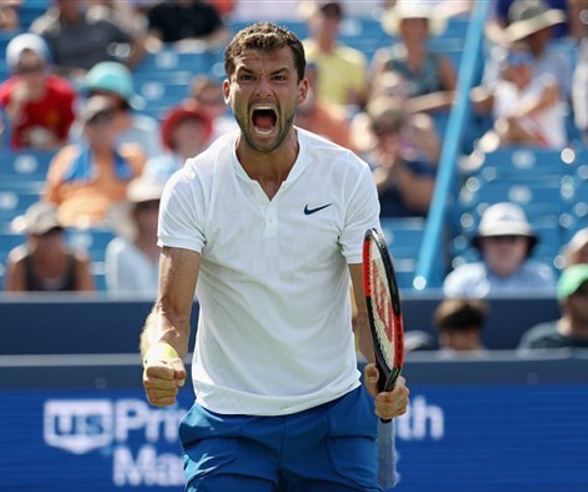 סינסינטי: דימיטרוב עם מאסטרס ראשון