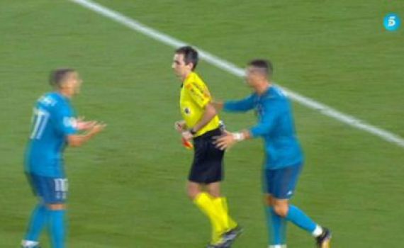 מכה לריאל: בגלל הדחיפה- עונש כבד לרונאלדו. צפו