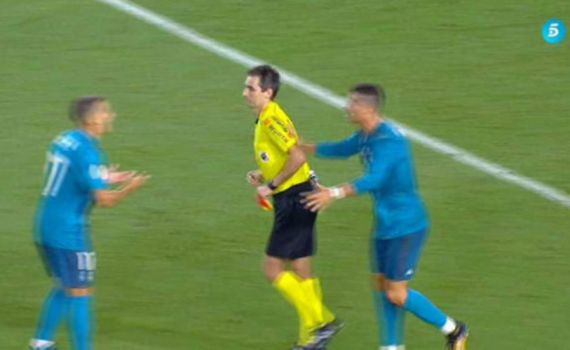 הלם בספרד ממה שרונאלדו עשה אחרי שהורחק. צפו